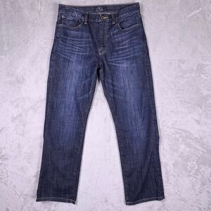 Lucky Brand 329 Classic Straight Jeans Mens 32x29 Dark Wash Denim (Tag 32x30)